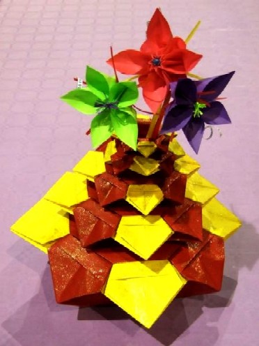 Vase Origami