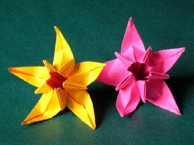 Fleurs de Thao Jaune et Rose