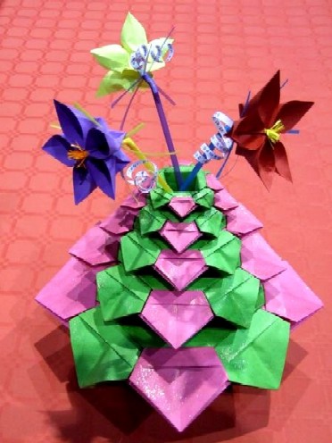 Vase Origami